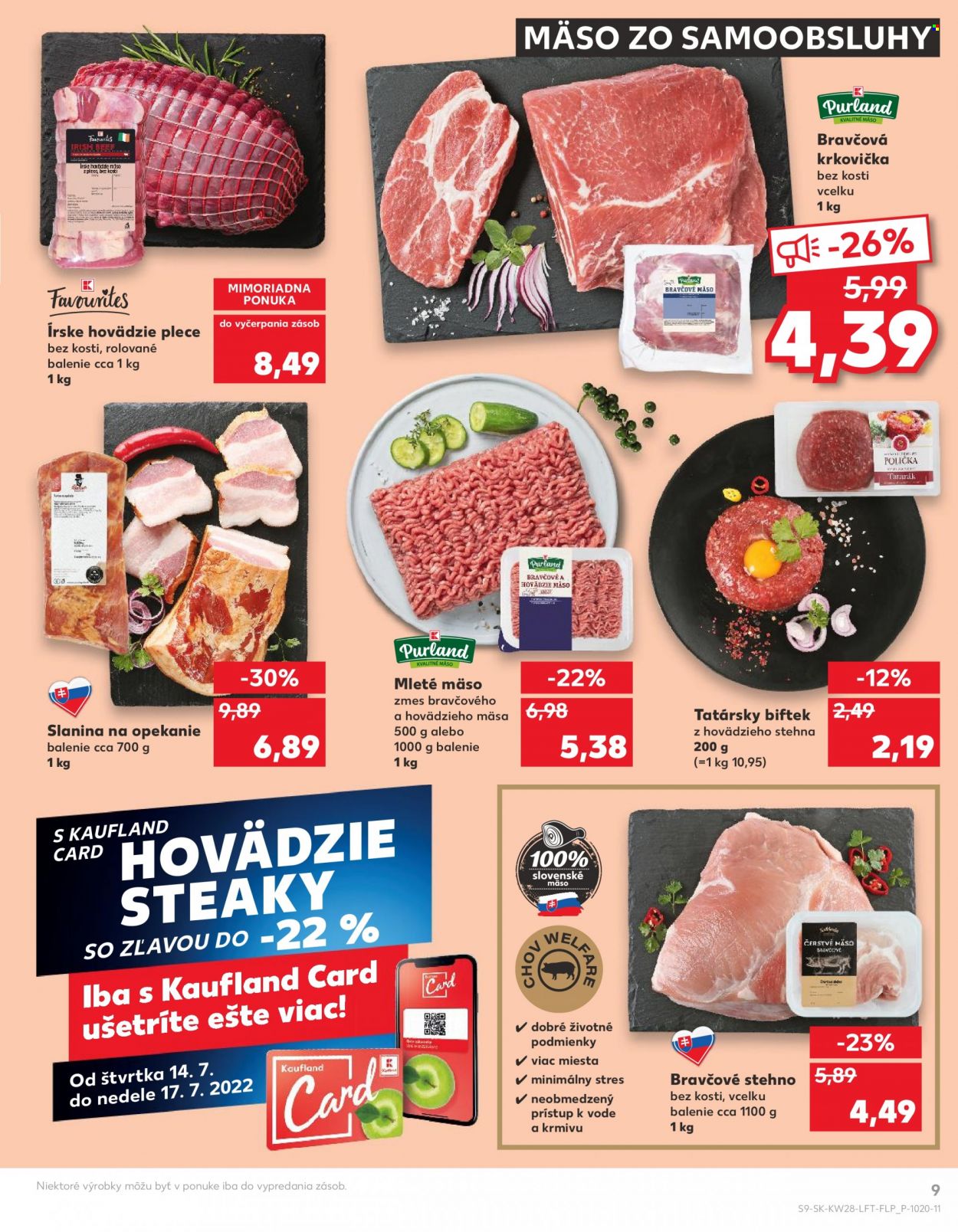 Leták Kaufland - 14.7.2022 - 20.7.2022. Strana 9