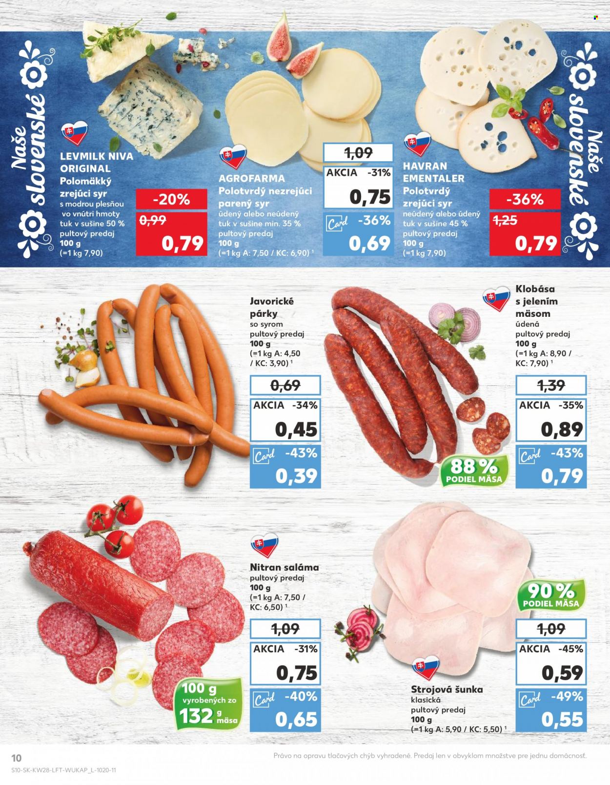Leták Kaufland - 14.7.2022 - 20.7.2022. Strana 10