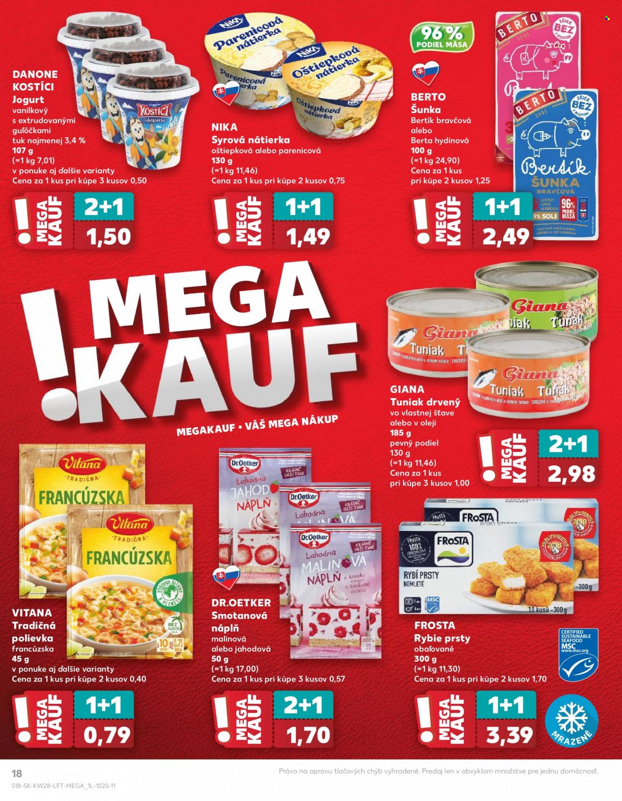 Leták Kaufland - 14.7.2022 - 20.7.2022. Strana 18
