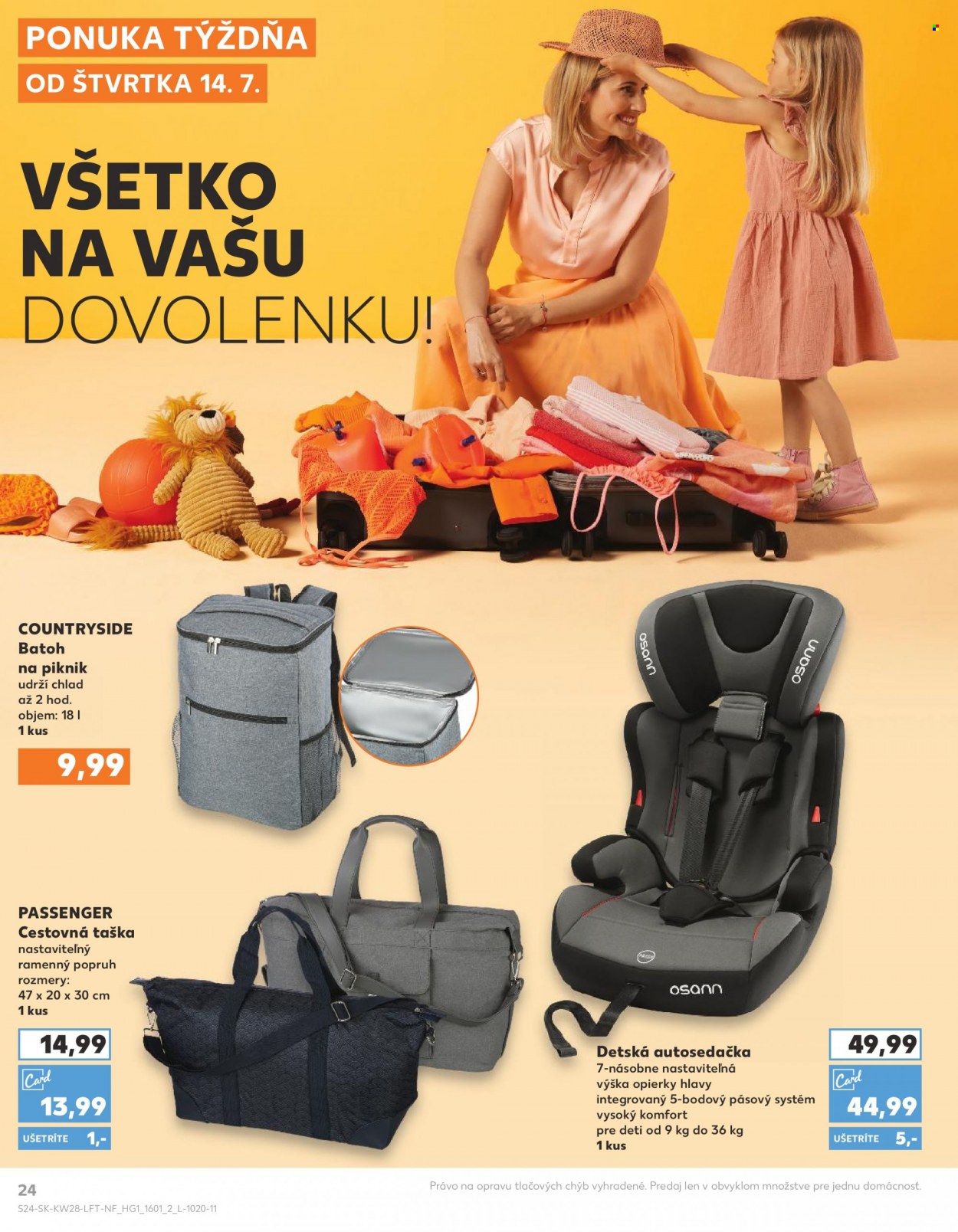 Leták Kaufland - 14.7.2022 - 20.7.2022. Strana 24