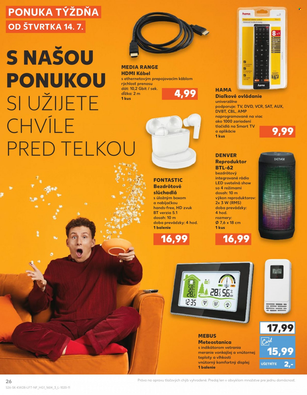 Leták Kaufland - 14.7.2022 - 20.7.2022. Strana 26
