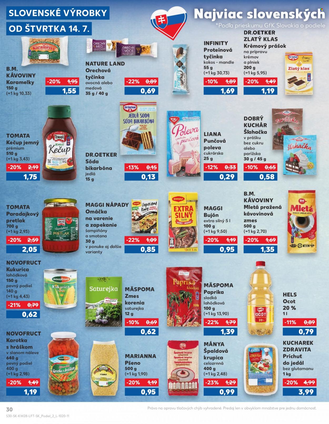 Leták Kaufland - 14.7.2022 - 20.7.2022. Strana 30