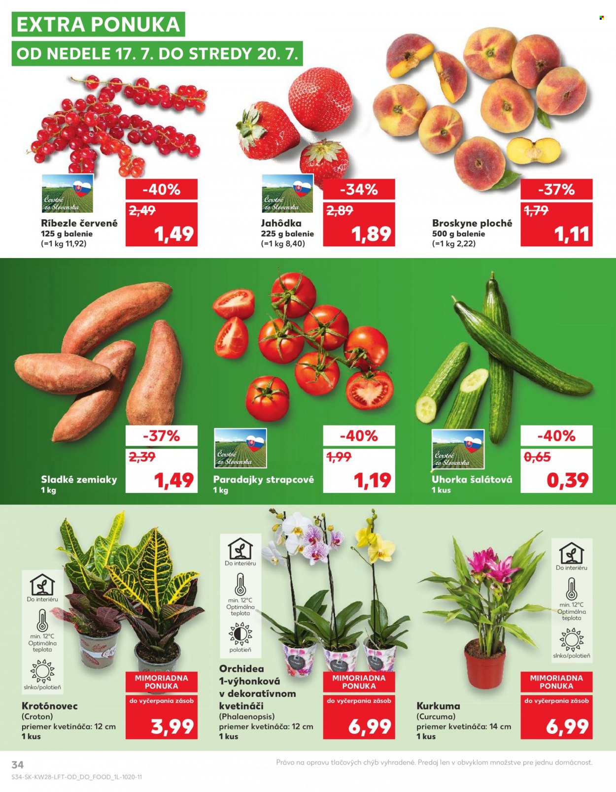 Leták Kaufland - 14.7.2022 - 20.7.2022. Strana 34