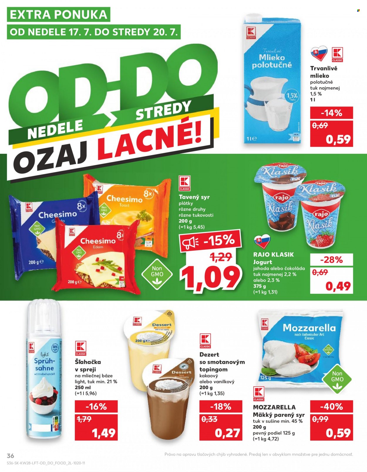 Leták Kaufland - 14.7.2022 - 20.7.2022. Strana 36