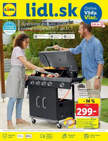 Leták Lidl - 11.7.2022 - 17.7.2022.