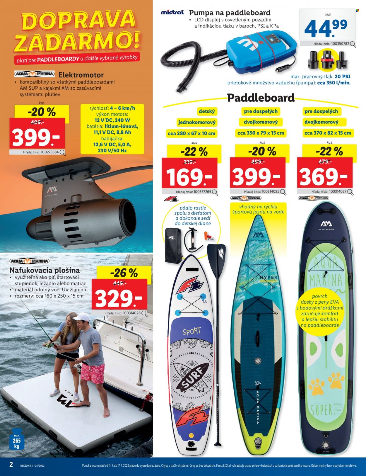 Leták Lidl - 11.7.2022 - 17.7.2022. Strana 2