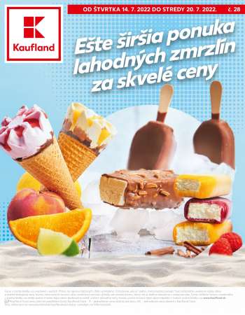 Leták Kaufland - 14.7.2022 - 27.7.2022.