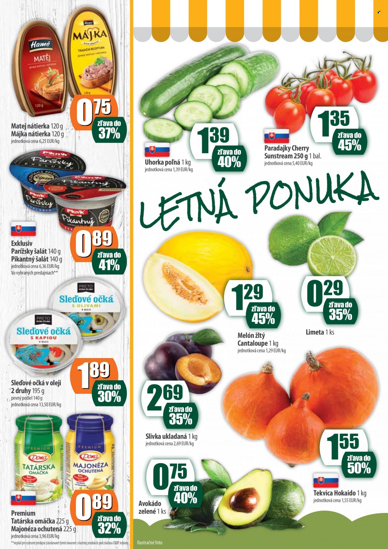 Leták COOP Jednota - 14.7.2022 - 20.7.2022. Strana 3