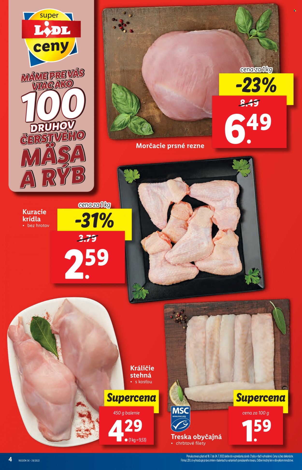 Leták Lidl - 18.7.2022 - 24.7.2022. Strana 4