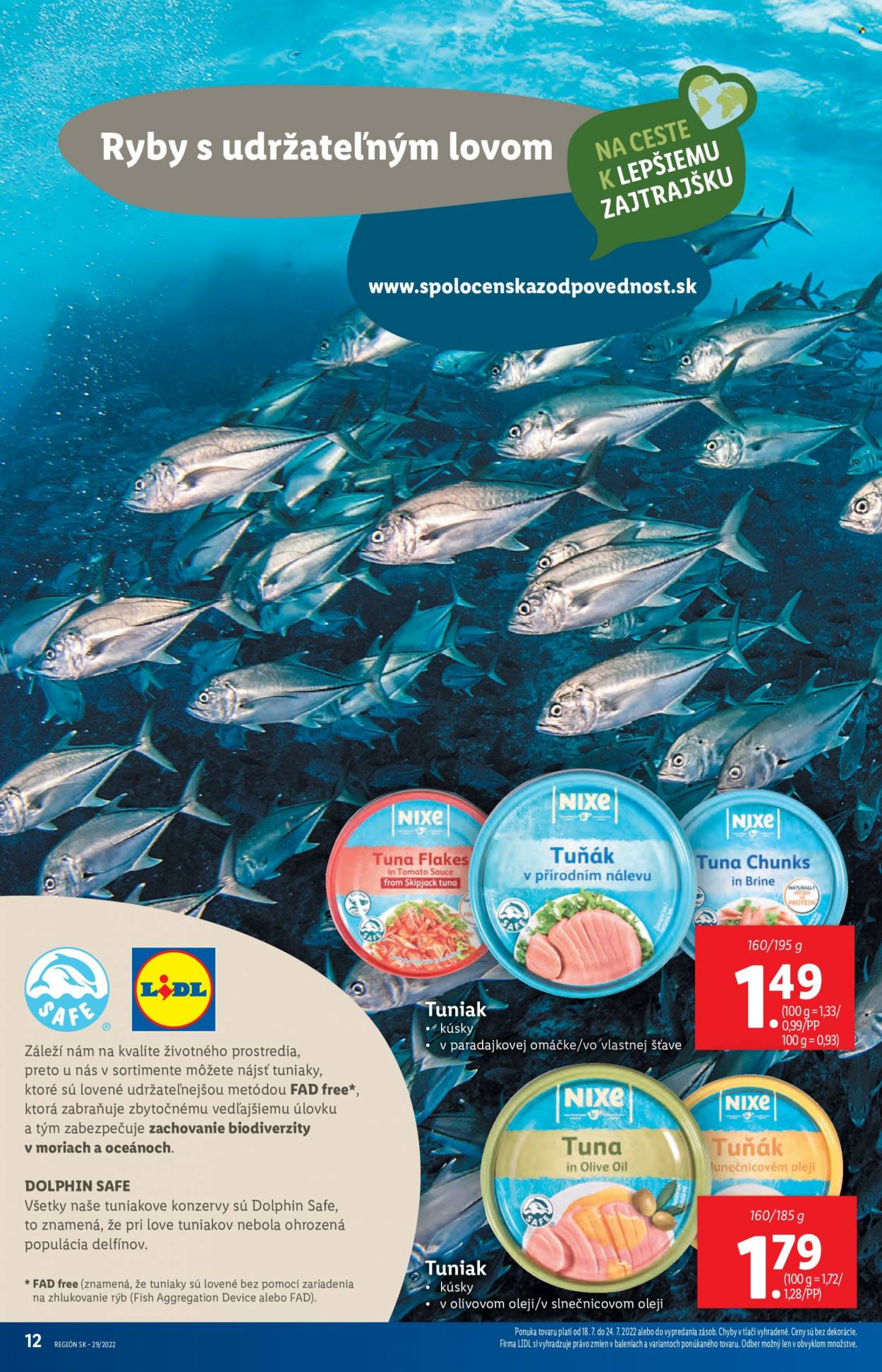 Leták Lidl - 18.7.2022 - 24.7.2022. Strana 12