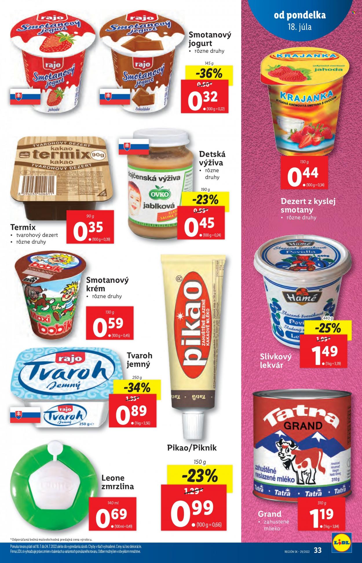 Leták Lidl - 18.7.2022 - 24.7.2022. Strana 33