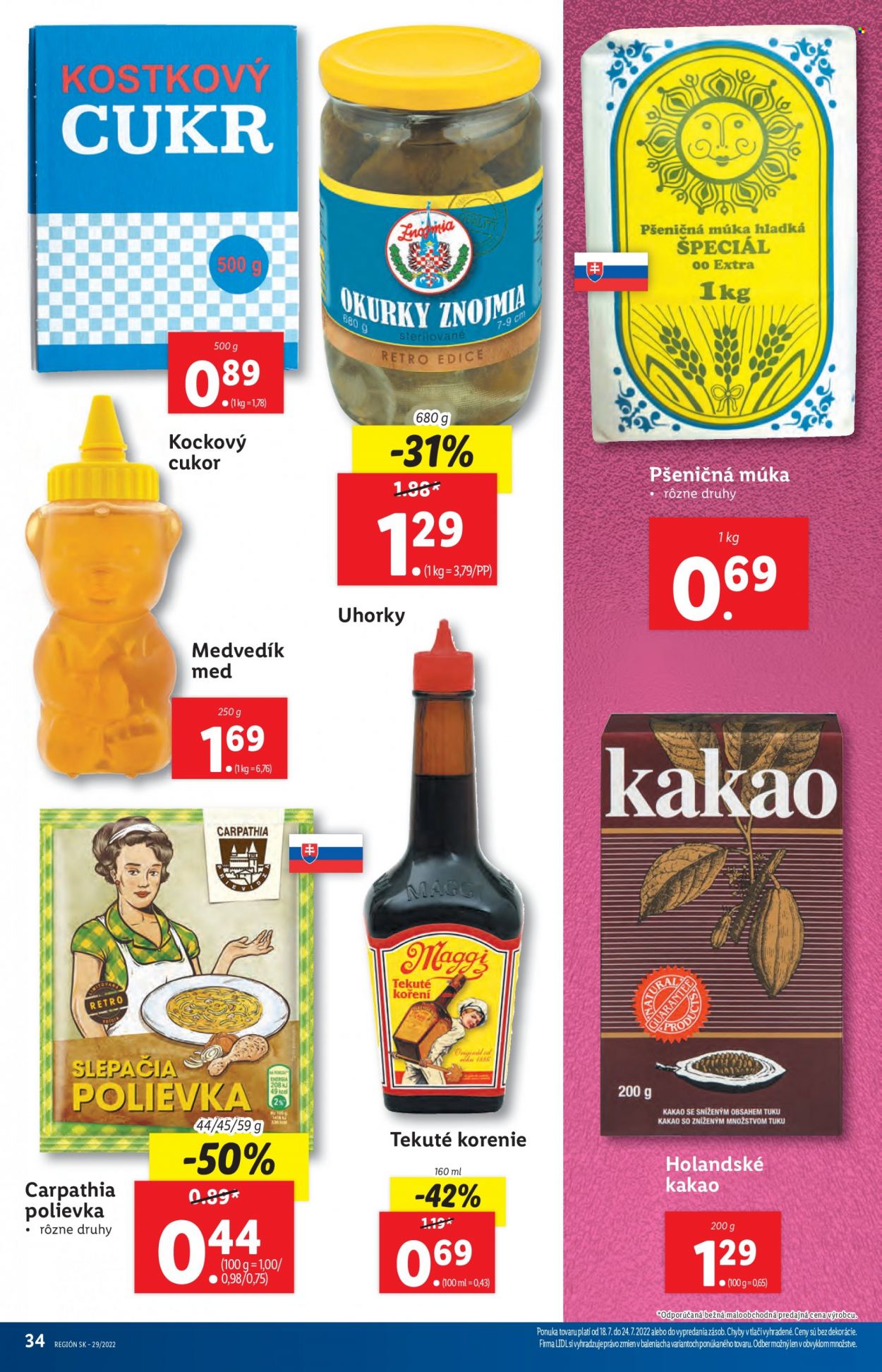 Leták Lidl - 18.7.2022 - 24.7.2022. Strana 34