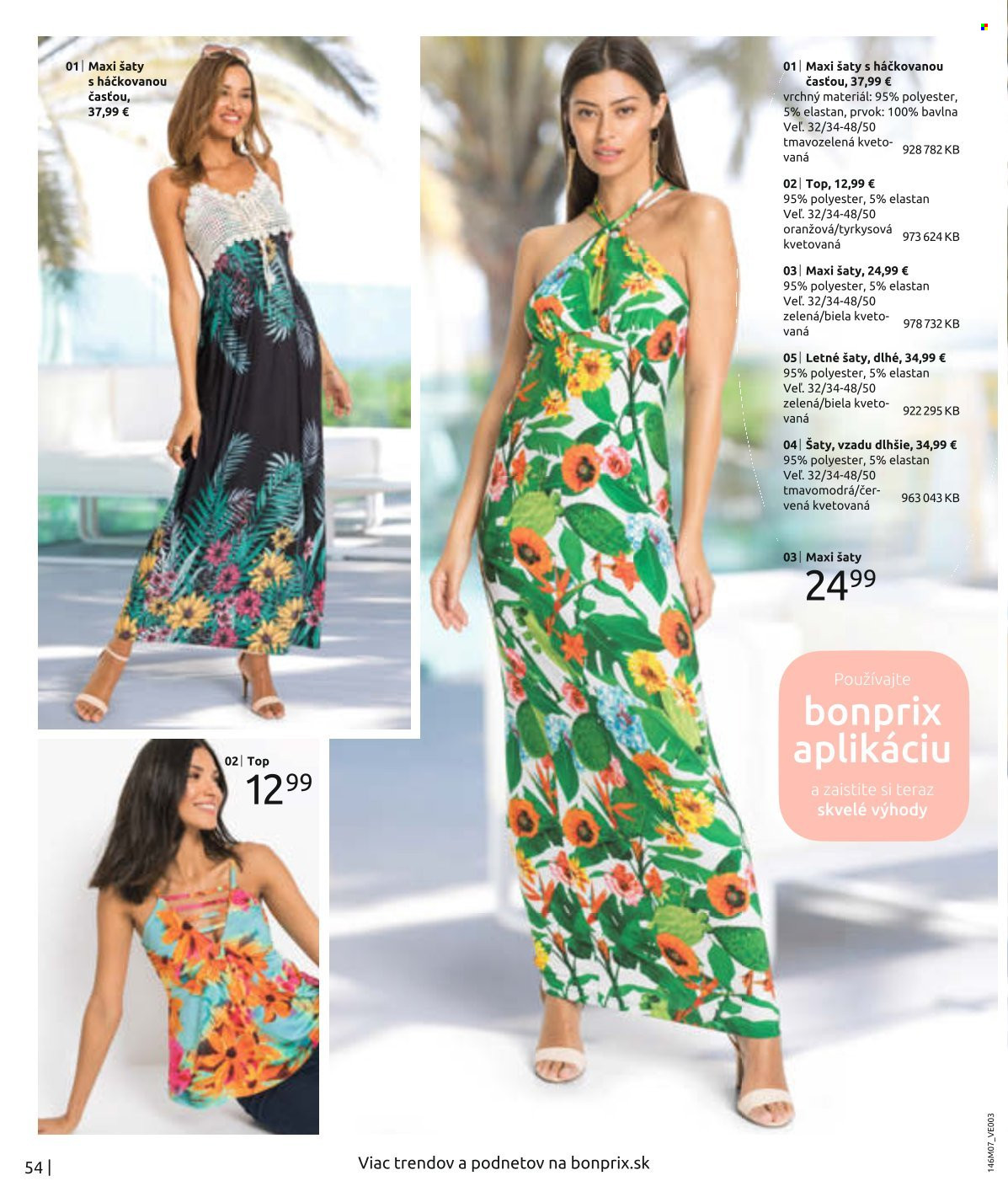 Leták Bonprix - 14.7.2022 - 17.9.2022. Strana 54