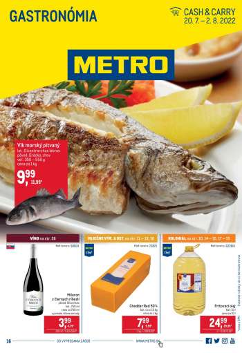 Leták Metro - 20.7.2022 - 2.8.2022.