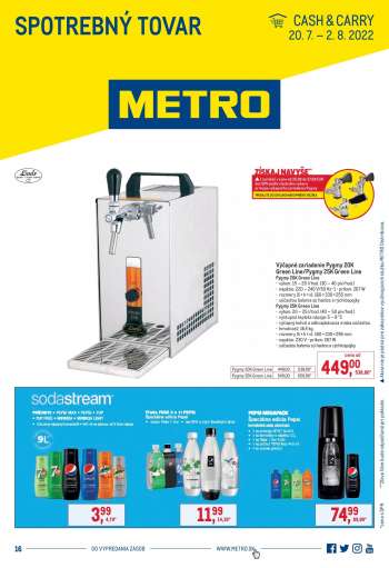 Leták Metro - 20.7.2022 - 2.8.2022.