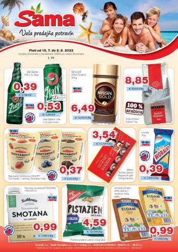 Leták Sama - 15.7.2022 - 2.8.2022.
