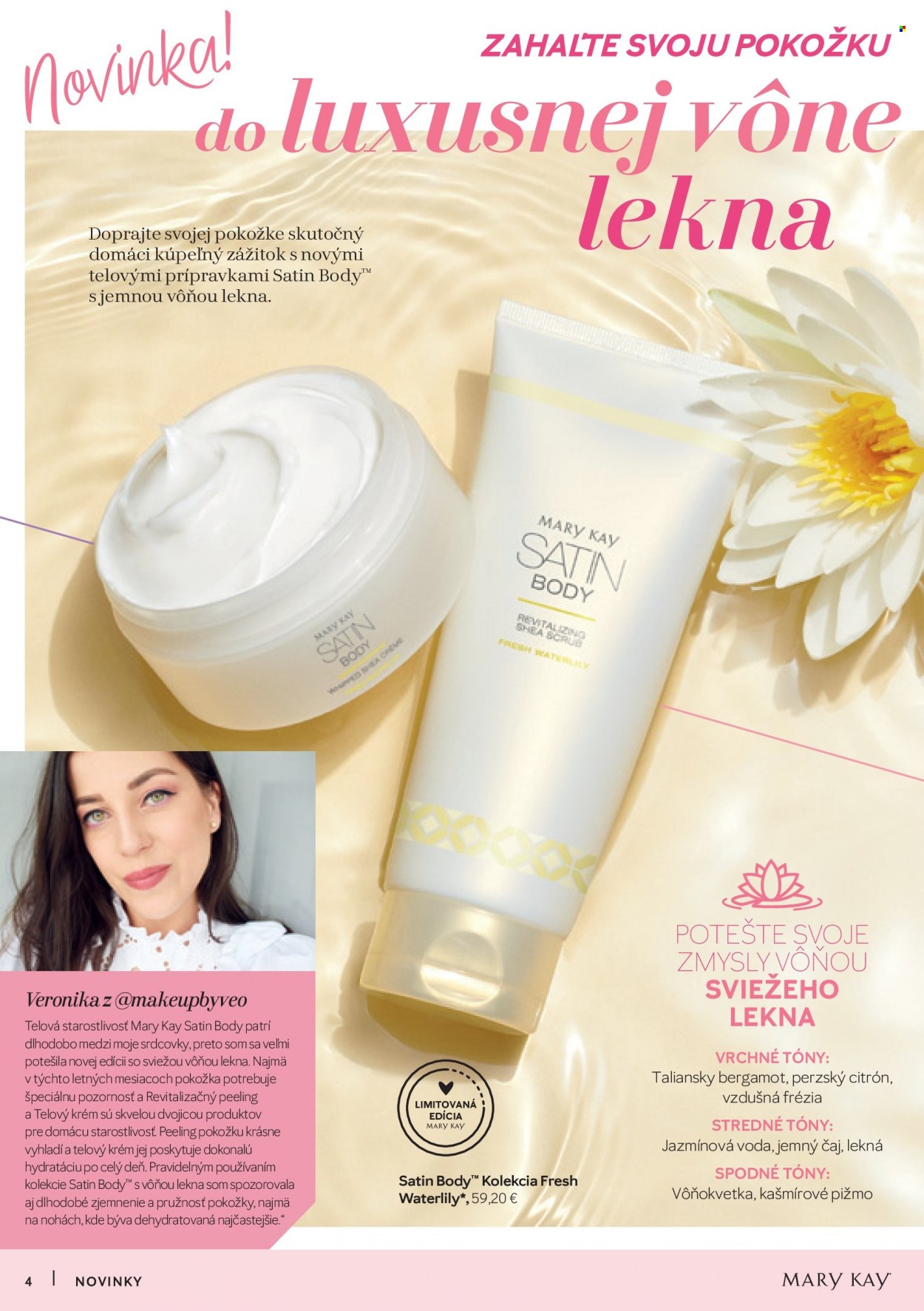 Leták Mary Kay - 1.7.2022 - 30.9.2022. Strana 4