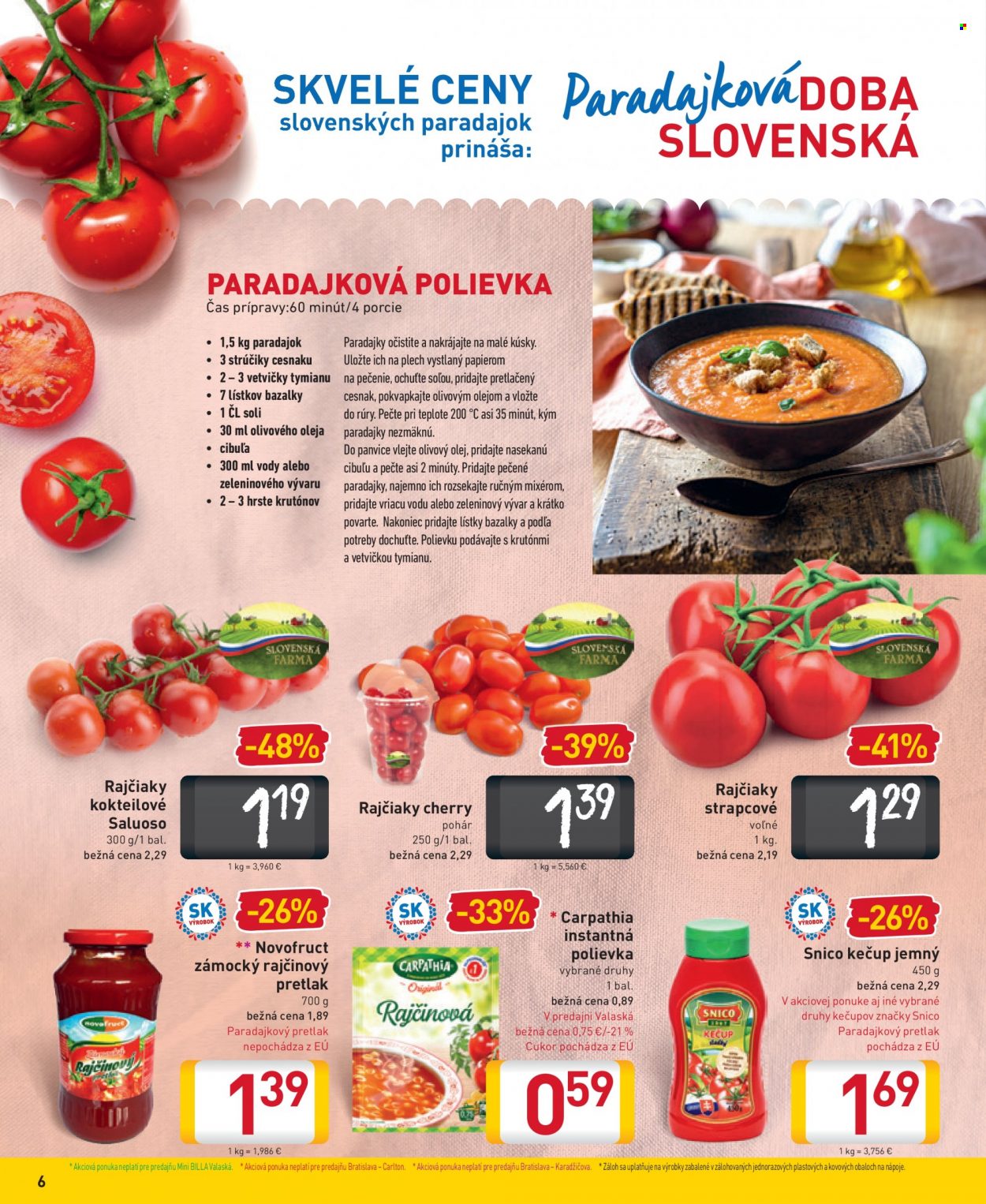 Leták Billa - 20.7.2022 - 26.7.2022. Strana 6