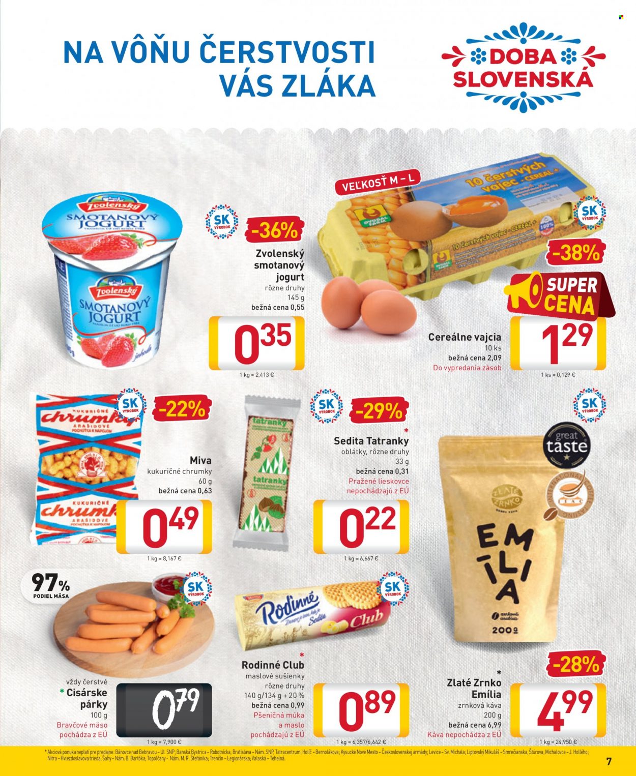 Leták Billa - 20.7.2022 - 26.7.2022. Strana 7