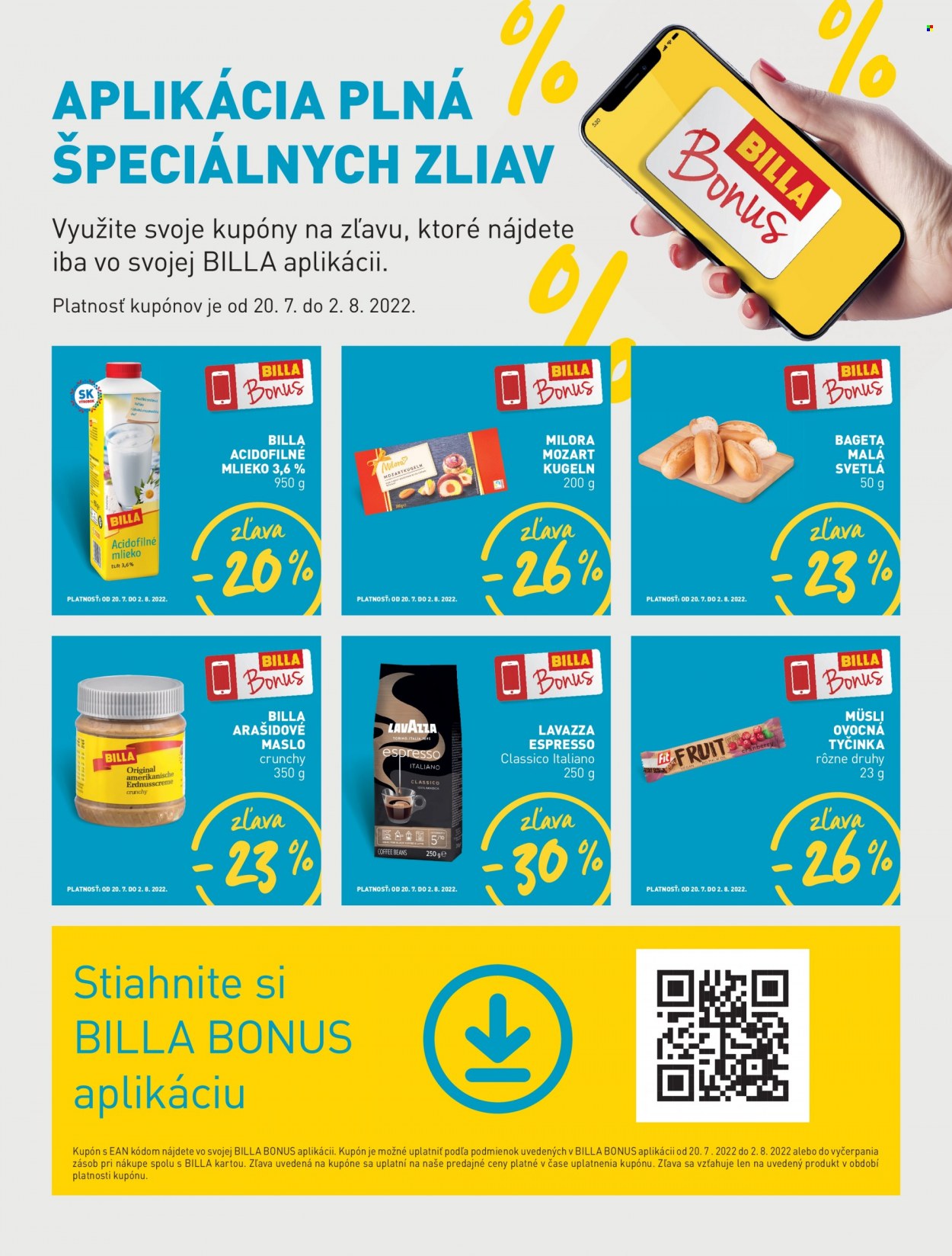 Leták Billa - 20.7.2022 - 26.7.2022. Strana 24