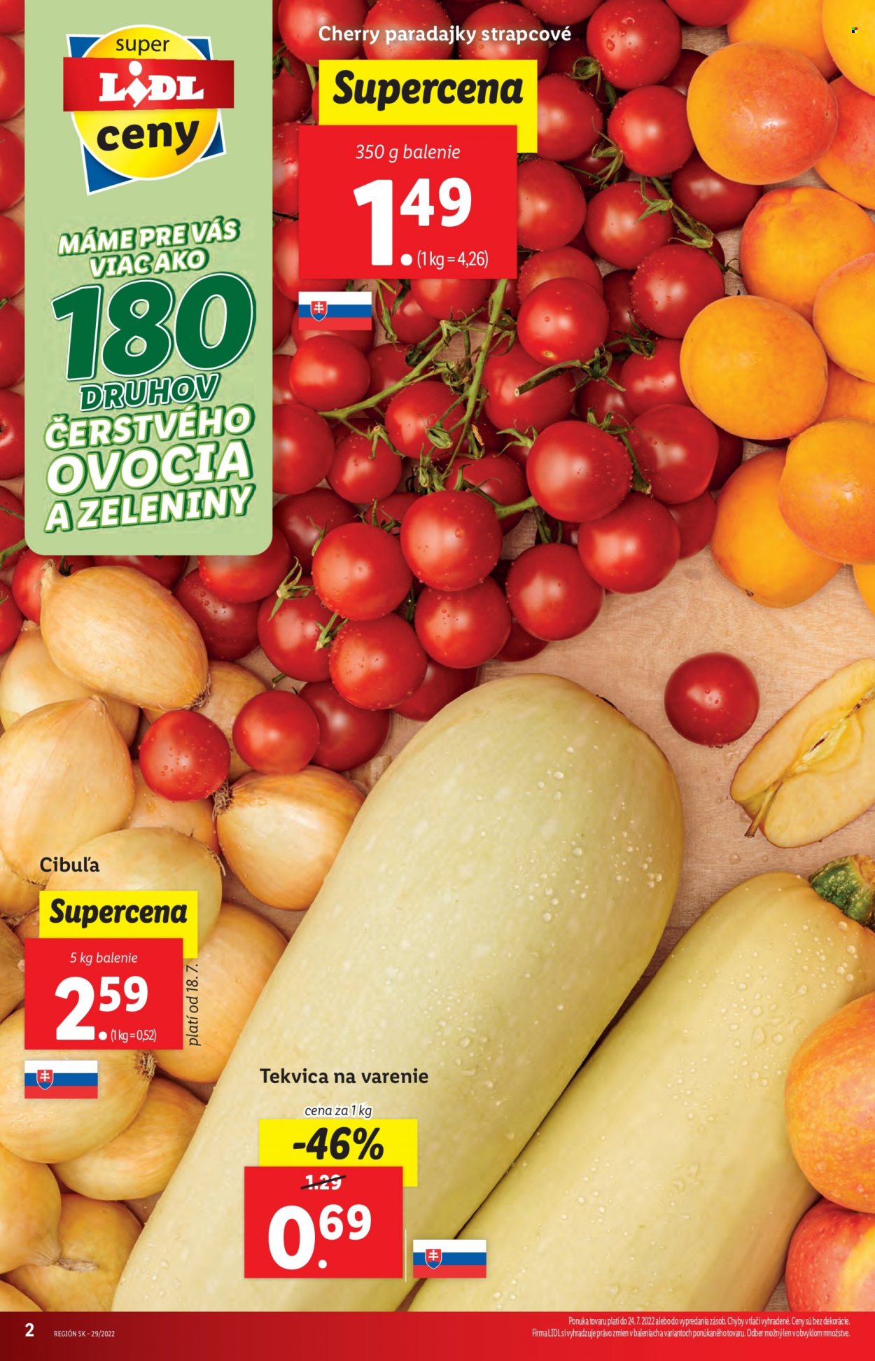 Leták Lidl - 21.7.2022 - 24.7.2022. Strana 2