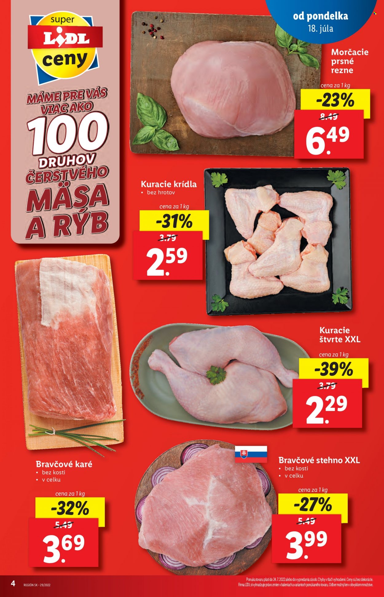 Leták Lidl - 21.7.2022 - 24.7.2022. Strana 4