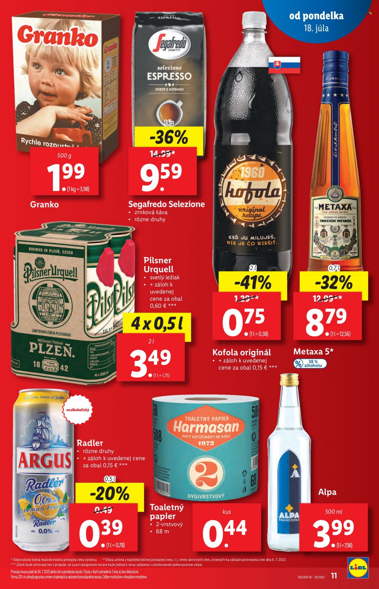 Leták Lidl - 21.7.2022 - 24.7.2022. Strana 11