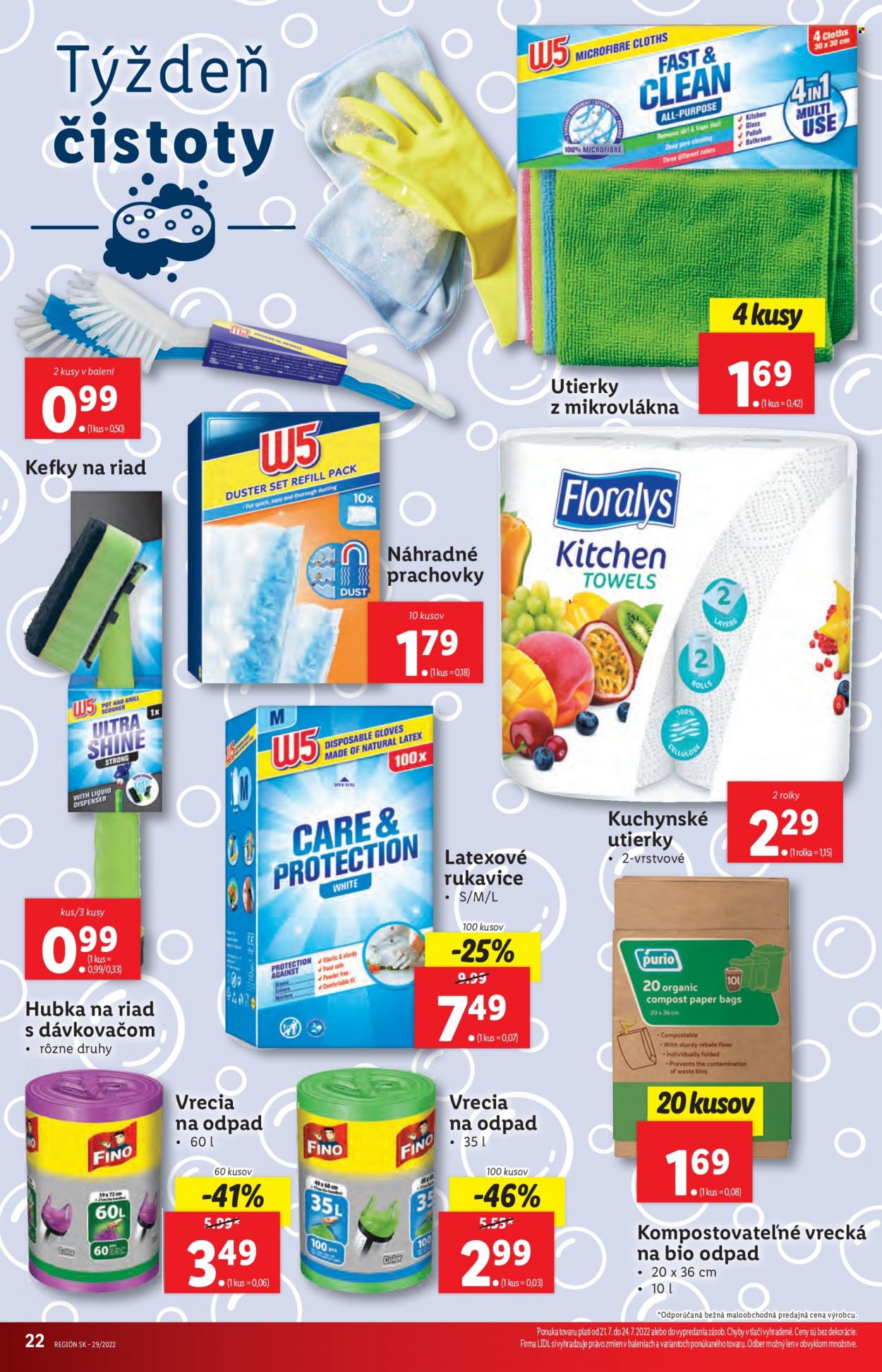 Leták Lidl - 21.7.2022 - 24.7.2022. Strana 22
