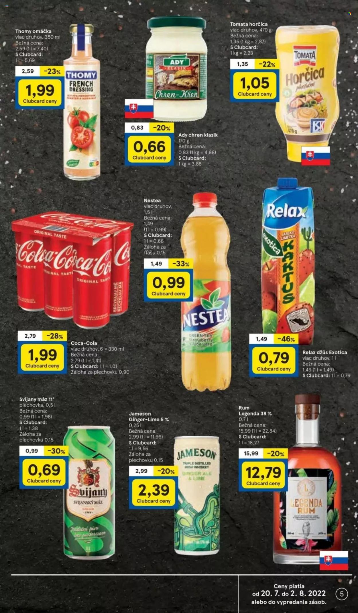 Leták TESCO - 20.7.2022 - 26.7.2022. Strana 5