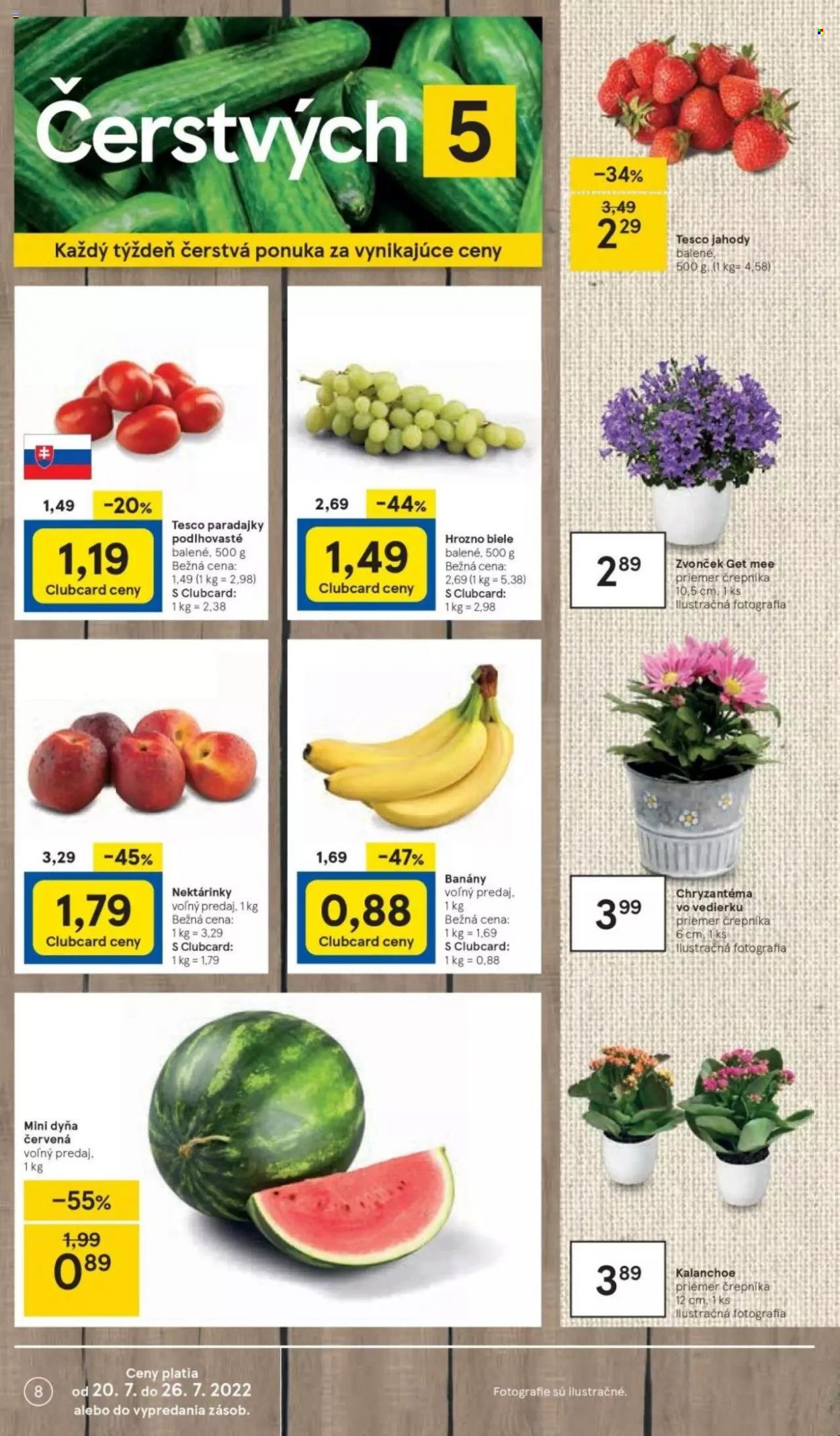 Leták TESCO - 20.7.2022 - 26.7.2022. Strana 8