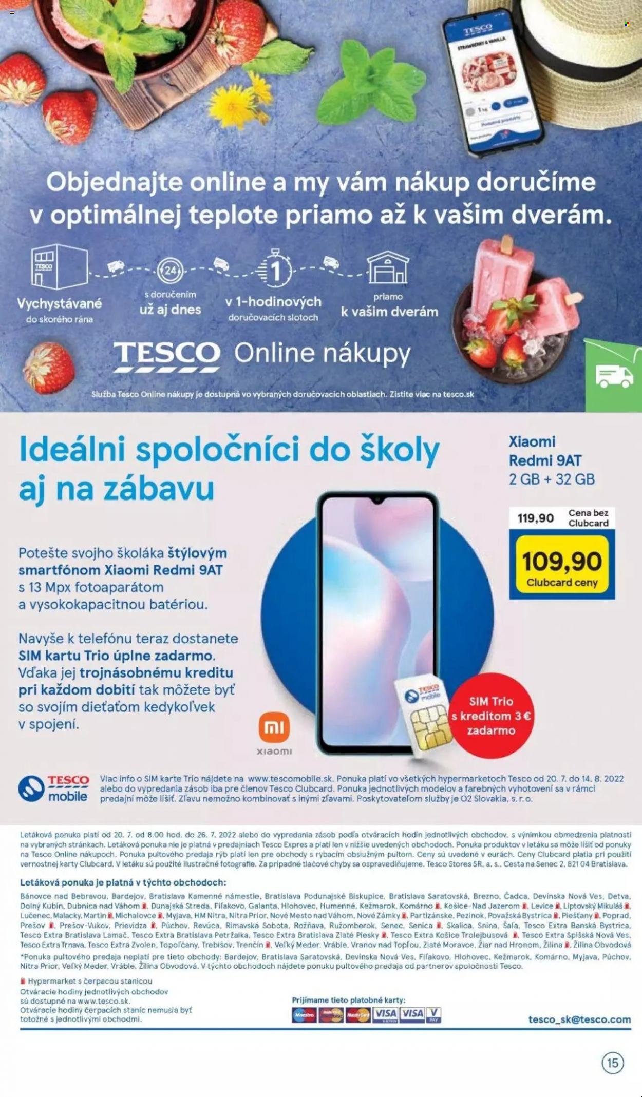 Leták TESCO - 20.7.2022 - 26.7.2022. Strana 15