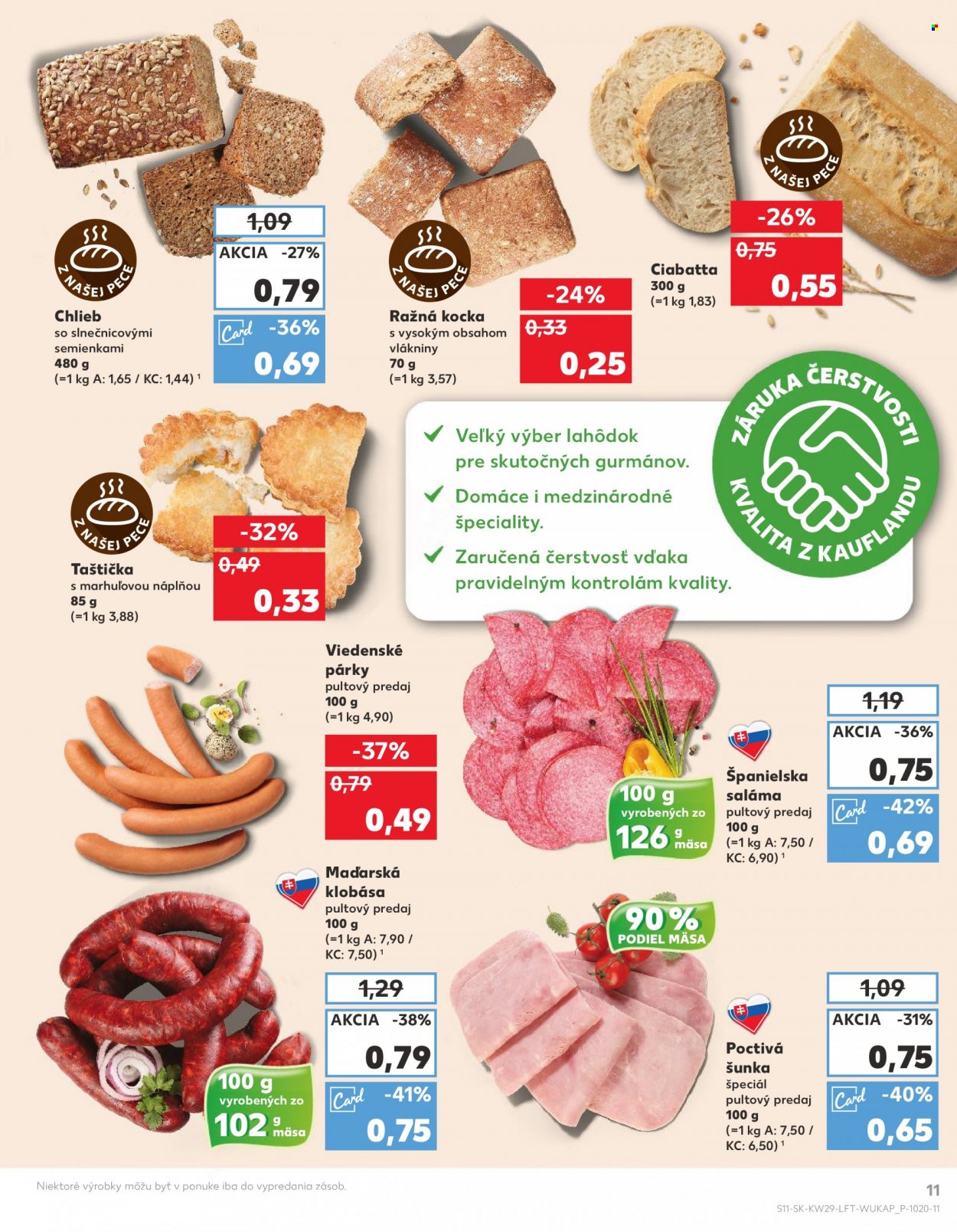 Leták Kaufland - 21.7.2022 - 27.7.2022. Strana 11