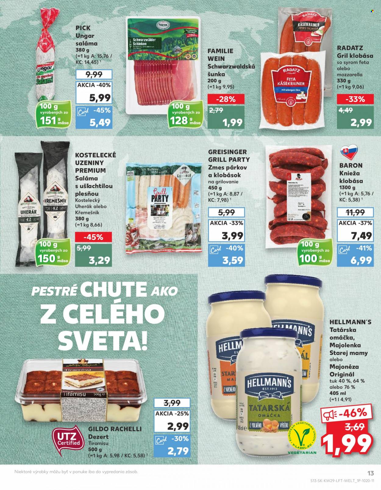 Leták Kaufland - 21.7.2022 - 27.7.2022. Strana 13