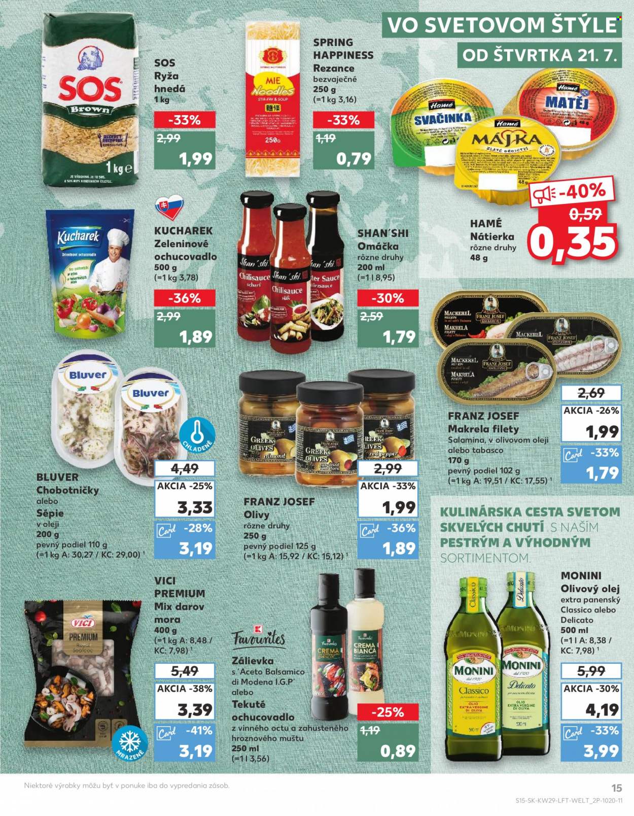 Leták Kaufland - 21.7.2022 - 27.7.2022. Strana 15
