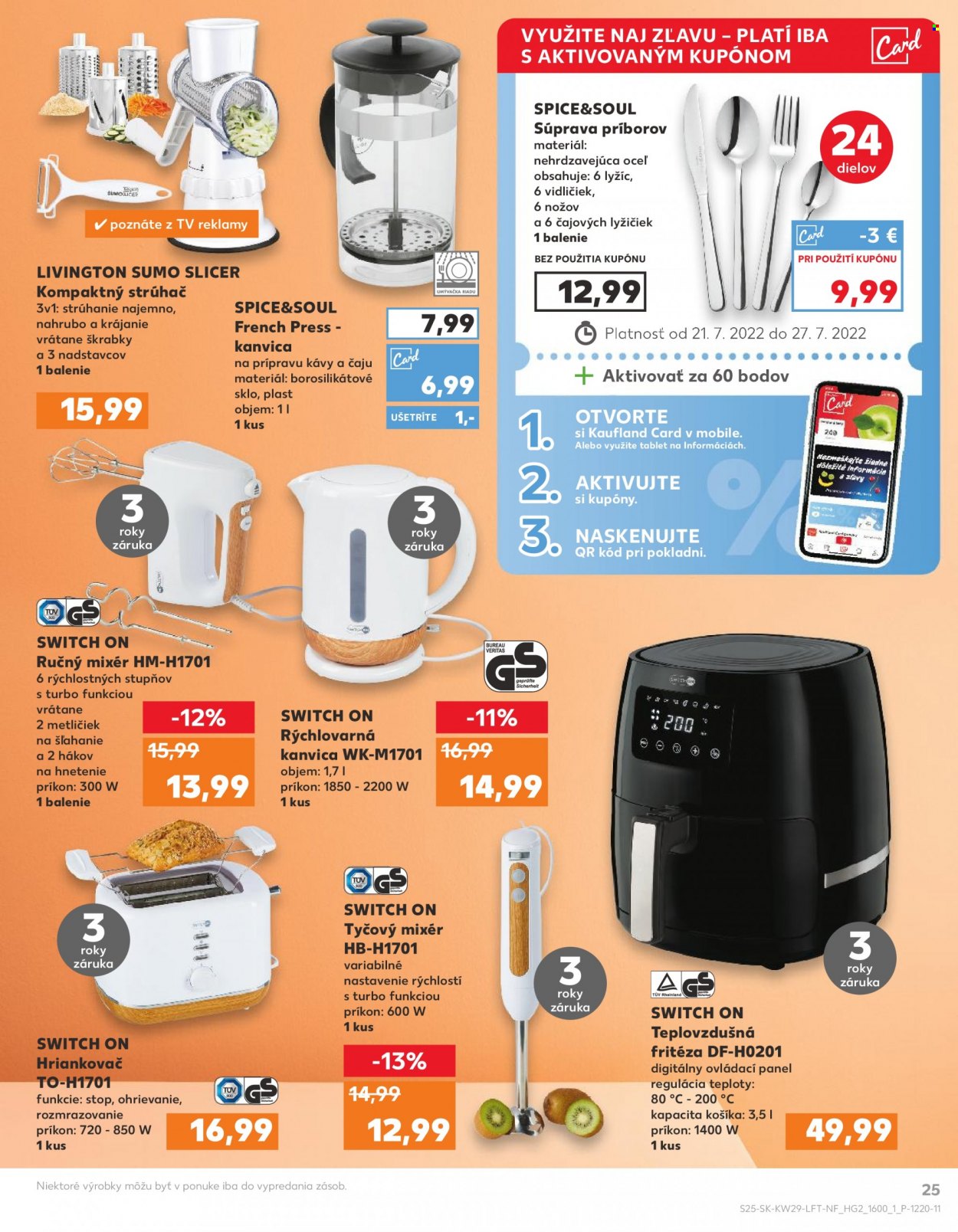 Leták Kaufland - 21.7.2022 - 27.7.2022. Strana 25