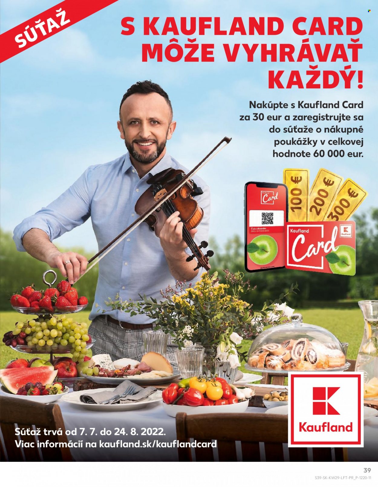 Leták Kaufland - 21.7.2022 - 27.7.2022. Strana 39