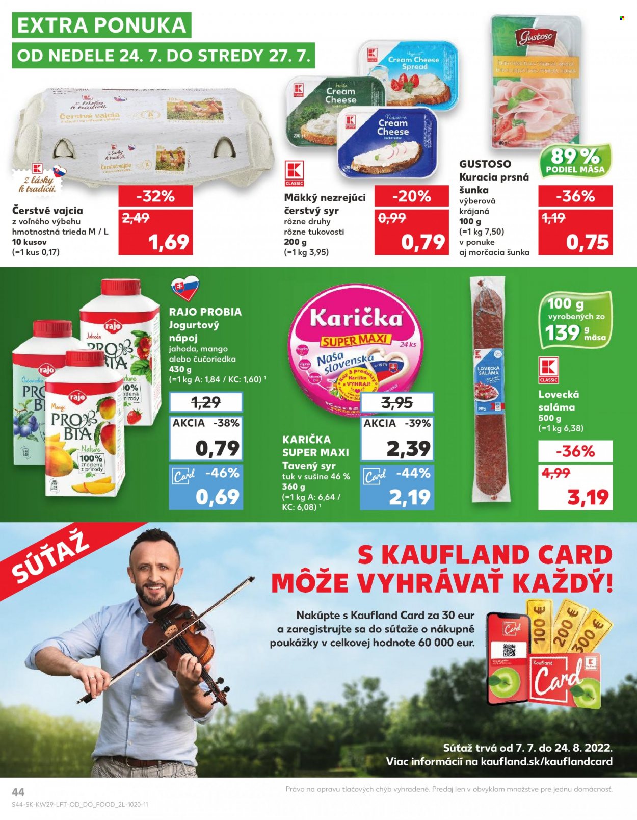 Leták Kaufland - 21.7.2022 - 27.7.2022. Strana 44