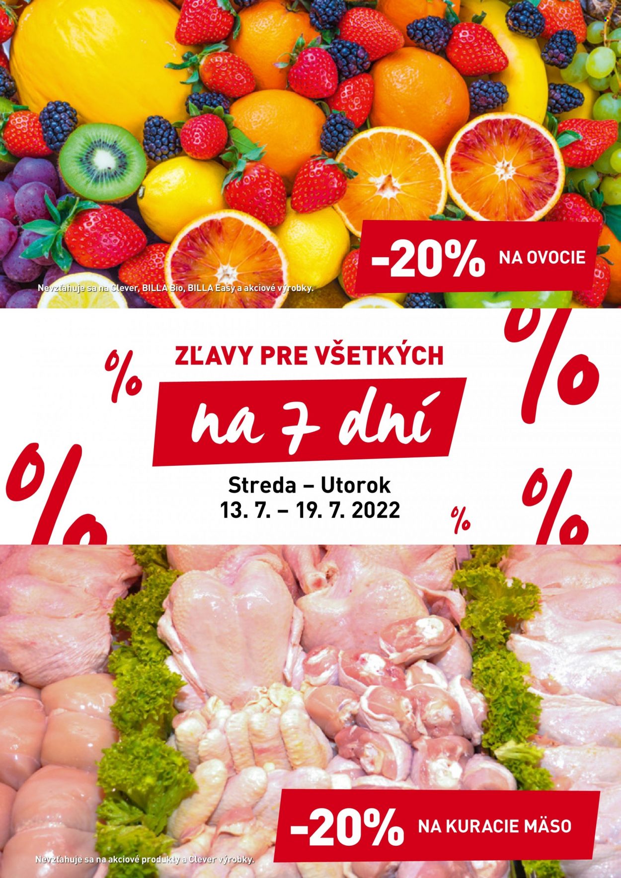 Leták Billa - 13.7.2022 - 19.7.2022. Strana 4