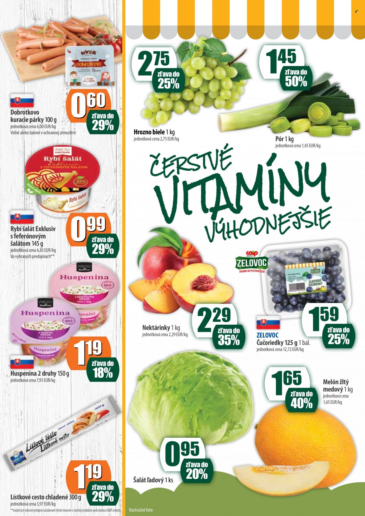 Leták COOP Jednota - 21.7.2022 - 27.7.2022. Strana 3