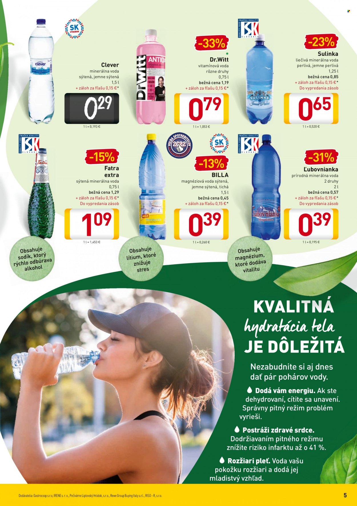 Leták Billa - 20.7.2022 - 2.8.2022. Strana 5