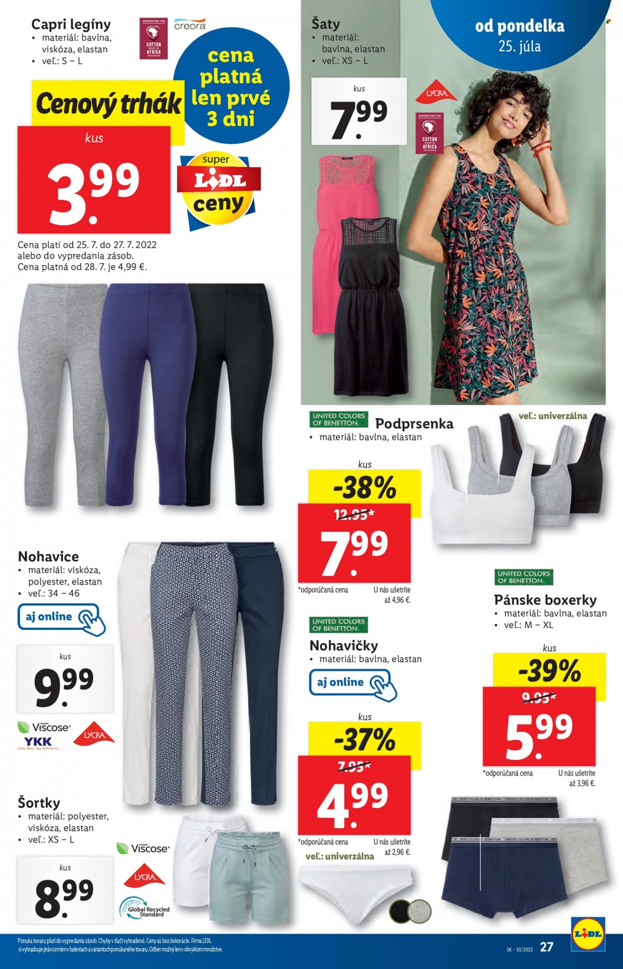 Leták Lidl - 25.7.2022 - 31.7.2022. Strana 27