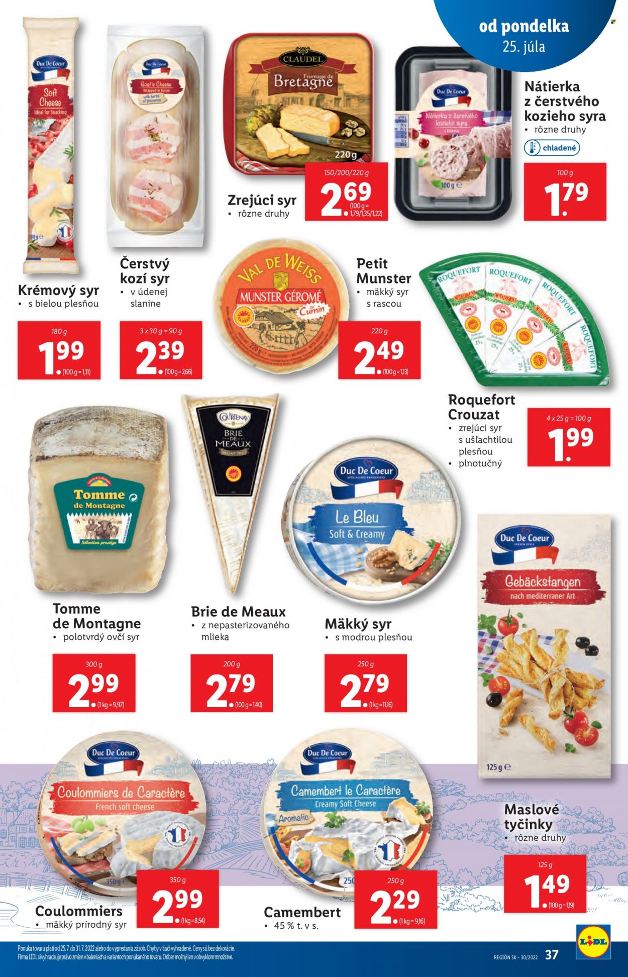 Leták Lidl - 25.7.2022 - 31.7.2022. Strana 37