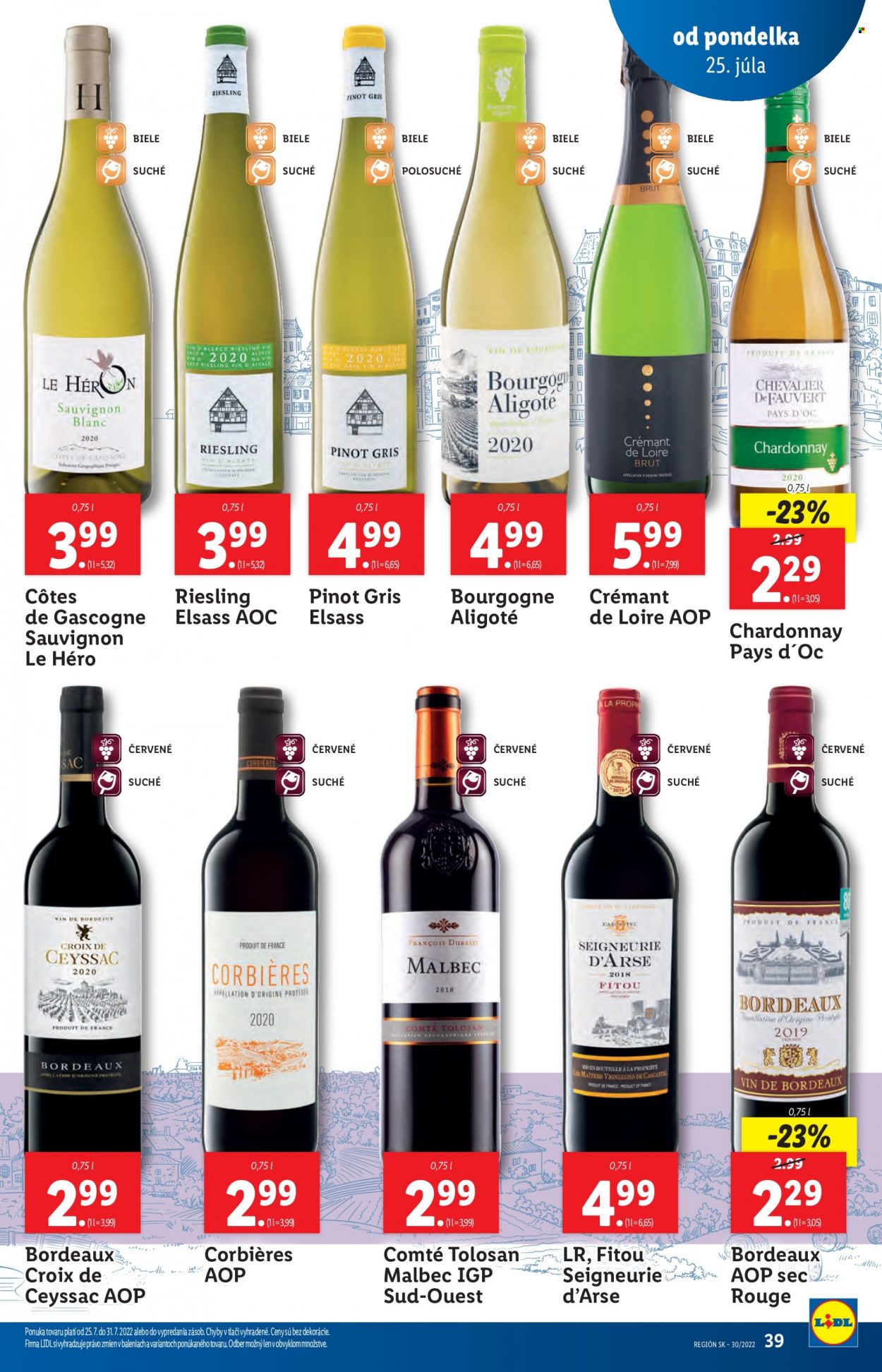 Leták Lidl - 25.7.2022 - 31.7.2022. Strana 39