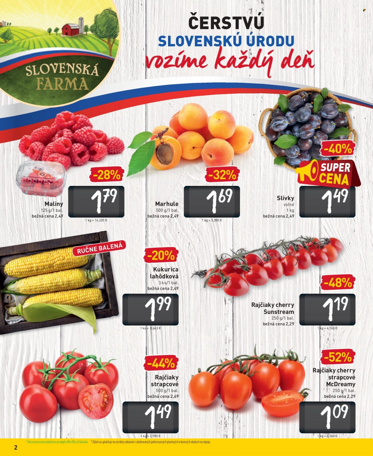 Leták Billa - 27.7.2022 - 2.8.2022. Strana 2