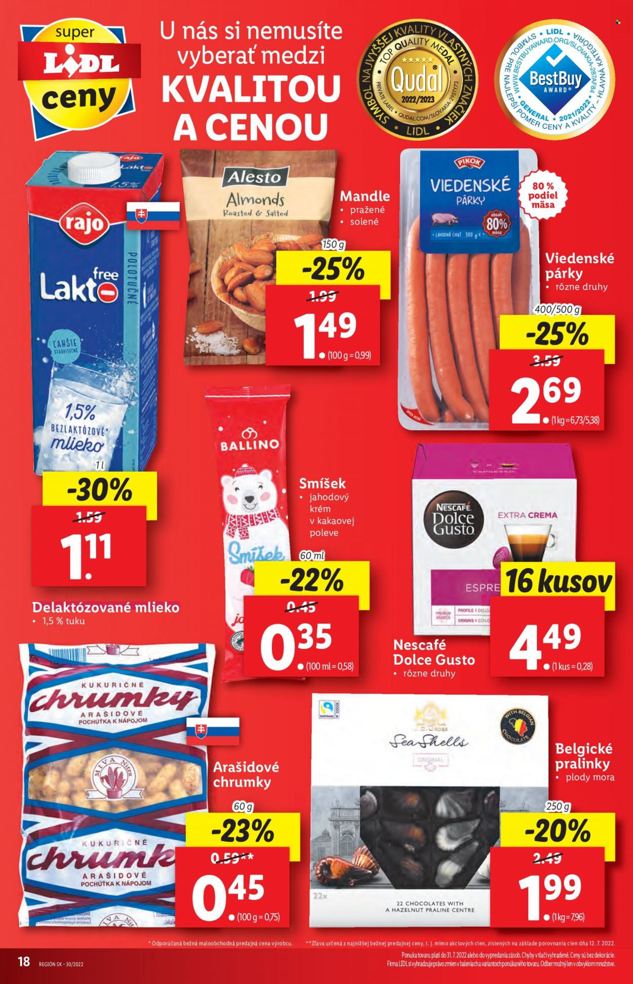 Leták Lidl - 28.7.2022 - 31.7.2022. Strana 18