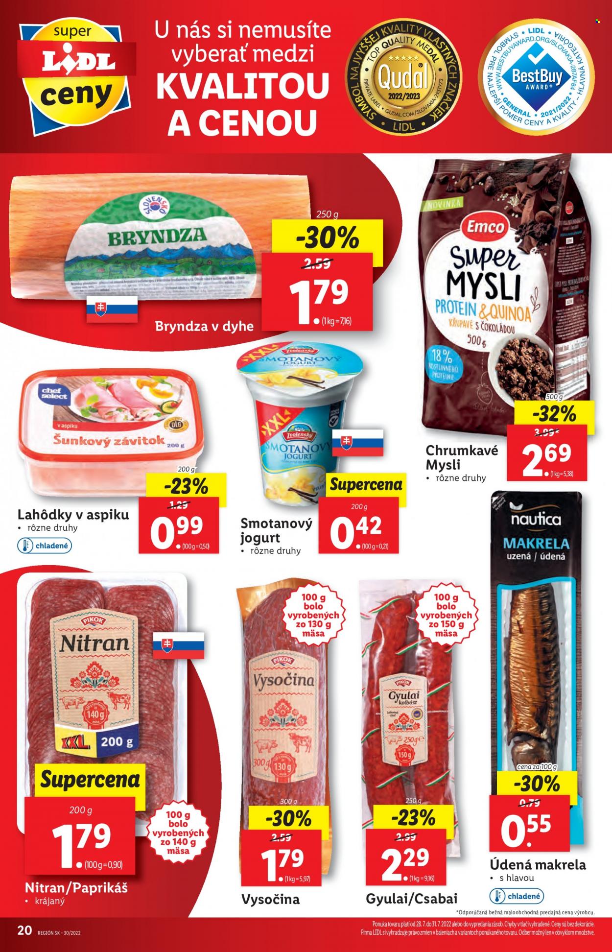 Leták Lidl - 28.7.2022 - 31.7.2022. Strana 20