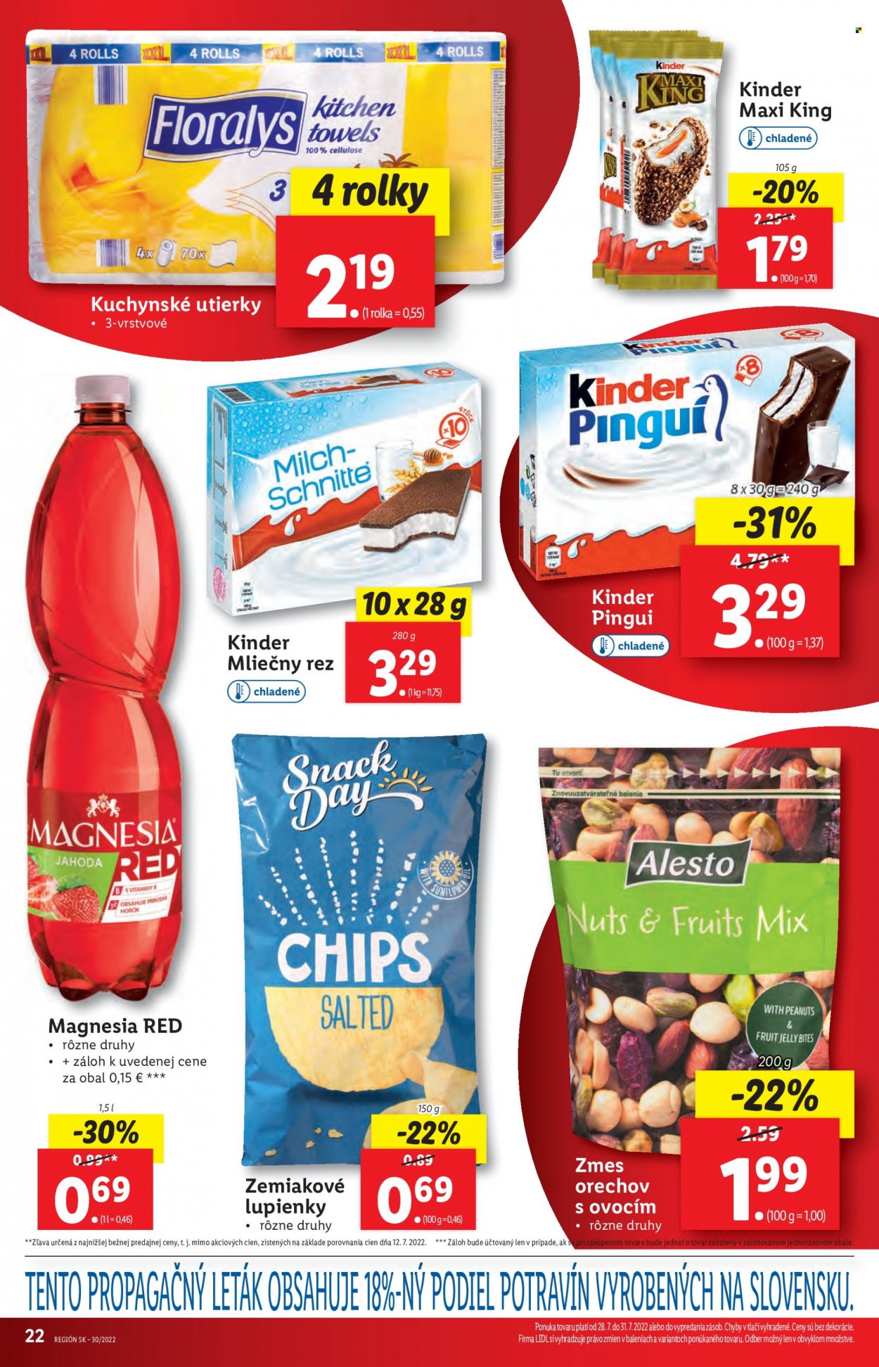 Leták Lidl - 28.7.2022 - 31.7.2022. Strana 22