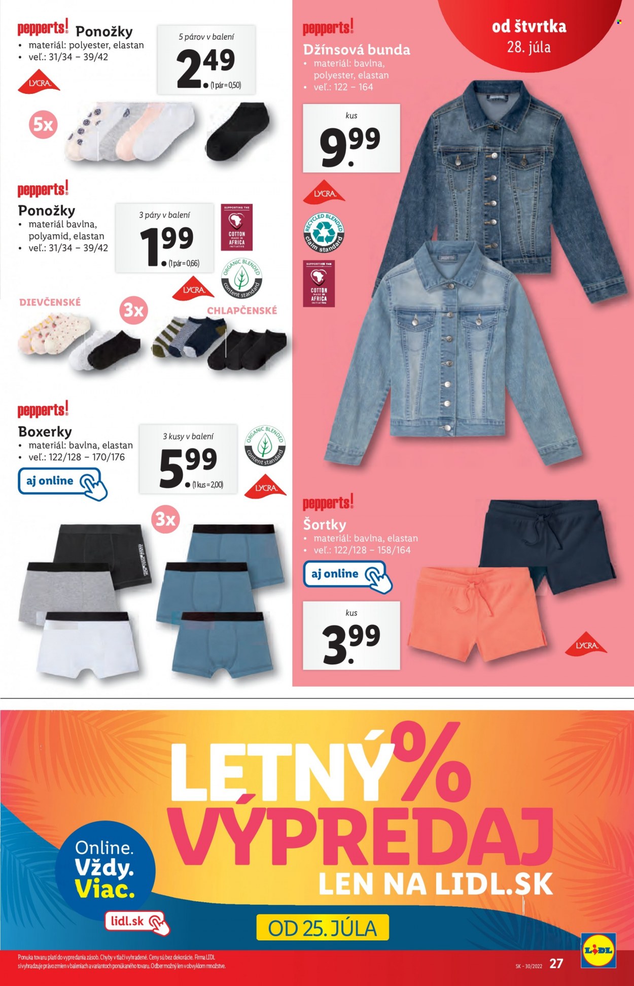 Leták Lidl - 28.7.2022 - 31.7.2022. Strana 27