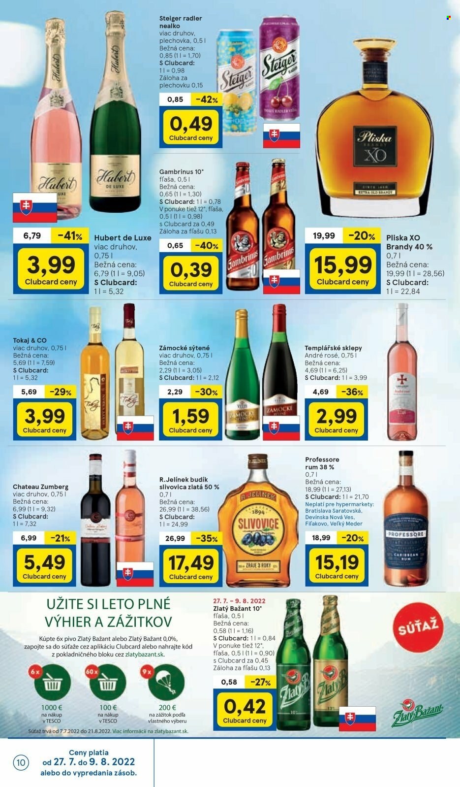 Leták TESCO - 27.7.2022 - 2.8.2022. Strana 10