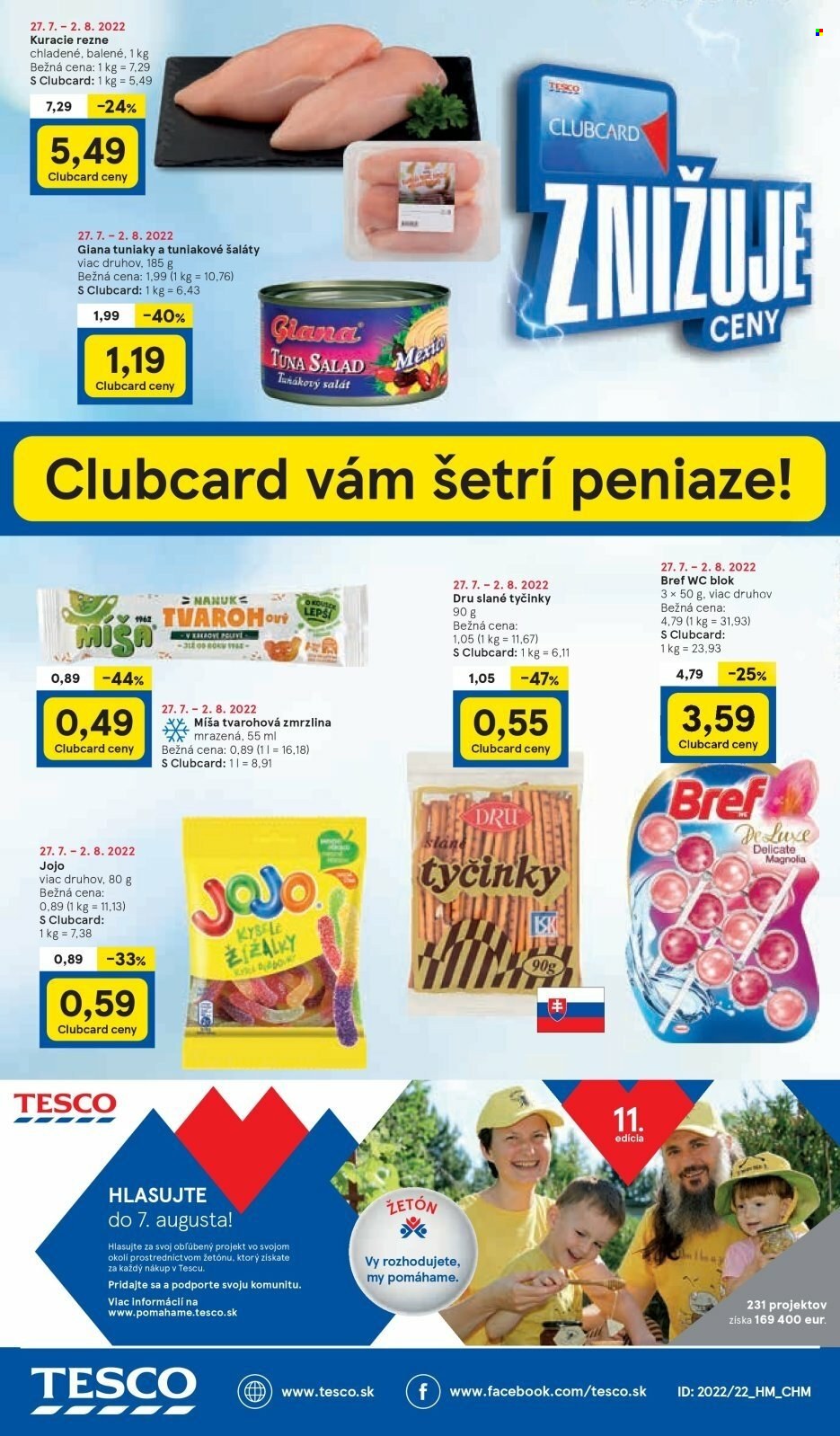 Leták TESCO - 27.7.2022 - 2.8.2022. Strana 16